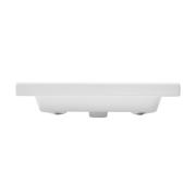 Umyvadlo SAT Brevis 60x45 cm otvor pro baterii uprostřed SATBRE6045S. obr. 3 