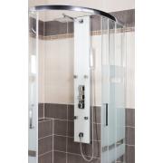 Sprchový panel Anima Glass Shower na stěnu s termostatickou baterií bílá GLASHOWER. obr. 9 