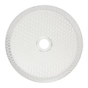 Umyvadlo na desku SAT Purity 36x36 cm čirá bez otvoru pro baterii, bez přepadu SATGLA3636T. &nbsp;(3)