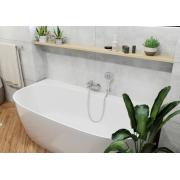 Vanová baterie SAT Feel bez sprchového setu 150 mm chrom lesk SATBSFEEL222. obr. 7 