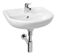 Umyvadlo Jika Lyra Plus 60x49 cm otvor pro baterii uprostřed H8143830001041