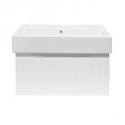 Koupelnová skříňka s umyvadlem SAT Evolution 78x30x44,8 cm bílá mat SATEVO80WMU2 (obr. 3)