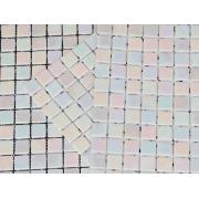 Skleněná mozaika Mosavit Acquaris jazmin bílá. ACQUARISJAZ-001&nbsp;