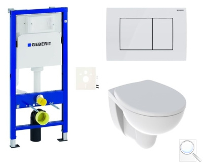 Závěsný WC set do lehkých stěn / předstěnová KOLO Rekord SIKOGES4K2. obr. 1