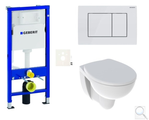 Závěsný WC set do lehkých stěn / předstěnová KOLO Rekord SIKOGES4K2. obr. 1