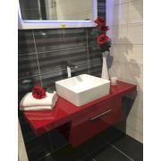 Umyvadlo na desku Triomini Slim 39x39 cm bez přepadu SLM3939Q. obr. 6