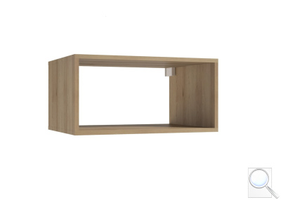 Policový box Naturel Stilla 30x60x44 cm hnědá STILLAA03019. obr. 1