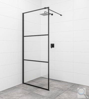Sprchová zástěna Walk-In 100 cm SAT Walk-in SATBWI100CPPRC. obr. 1