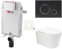 Závěsný WC set k zazdění SAT BREVIS SIKOSZBRTOR78