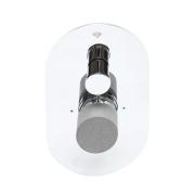 Vanová baterie SAT Fusion včetně podomítkového tělesa beton SATBSFU215B. obr. 3&nbsp;