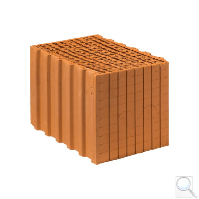 Cihla Porotherm 38 P+D - Nebroušená. obr. 1