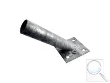 Platle k montáži vzpěry na betonový základ - pro vzpěry IDEAL® průměr 38 mm, Zn