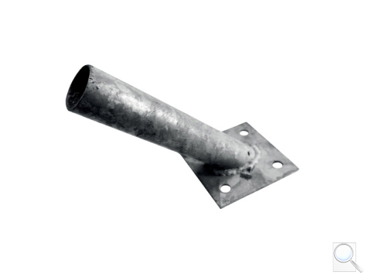 Platle k montáži vzpěry na betonový základ - pro vzpěry IDEAL® průměr 38 mm, Zn. 