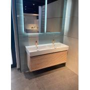 Koupelnová skříňka s umyvadlem Naturel Savona 118x43x44,8 cm dub halifax mat SAVONA120DHU2. obr. 5