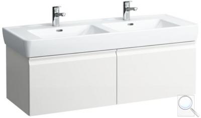 Koupelnová skříňka pod umyvadlo Laufen Pro 122x45x39 cm bílá H4830810954631 obr. 1