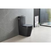 WC kombi komplet SAT Brevis vírové černé mat vario odpad SATBRE031RTORVPBKM. (4)