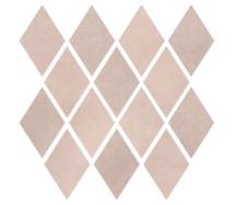 Mozaika Cir Materia Prima pink velvet rombo růžová