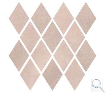Mozaika Cir Materia Prima pink velvet rombo růžová