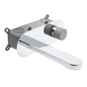 Sprchová baterie SAT Fusion včetně podomítkového tělesa beton SATBSFU101B. obr. 2