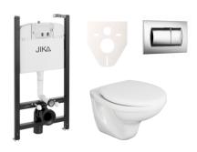 Závěsný WC set Jika do lehkých stěn / předstěnová montáž+ WC Fayans Neo SIKOJSJ2