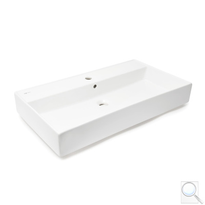 Umyvadlo SAT Infinitio 80,5x46,5 cm otvor pro baterii uprostřed SATINF8046. obr. 1