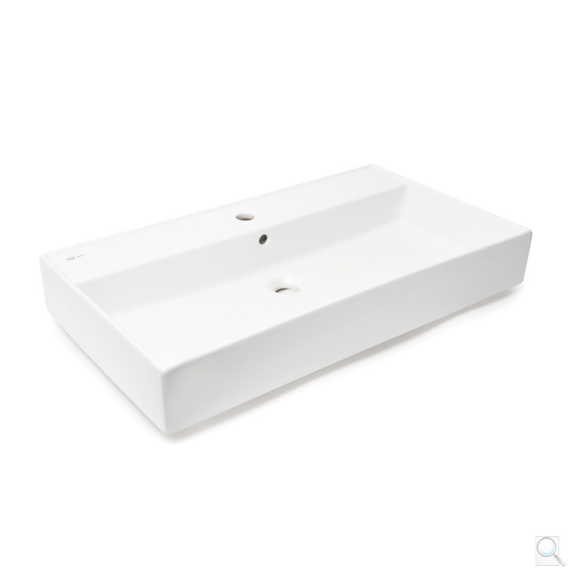 Umyvadlo SAT Infinitio 80,5x46,5 cm otvor pro baterii uprostřed SATINF8046. obr. 1