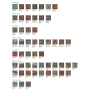 Tvarovka rohová štípaná dělitelná. Barvy KB 5-21 B Standard&nbsp;