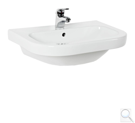 Umyvadlo Jika Deep 55x42 cm otvor pro baterii uprostřed H8126120001041. obr. 1