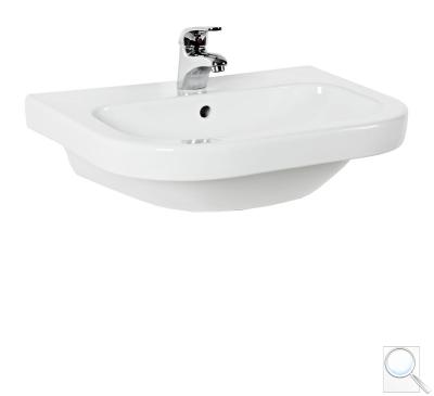 Umyvadlo Jika Deep 55x42 cm otvor pro baterii uprostřed H8126120001041 obr. 1