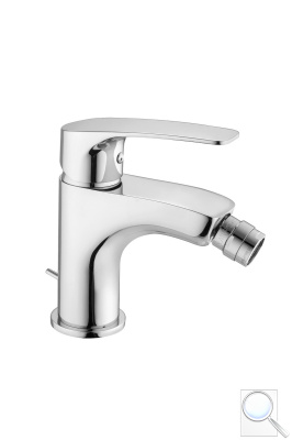 Bidetová baterie SAT SAT Project s výpustí chrom SATBSPRO235. obr. 1