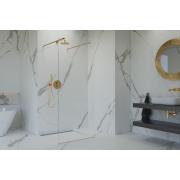 Sprchová zástěna Walk-in 100 cm SAT v barvě profilu zlatá SATBWI100ZAVZ. &nbsp;(5)