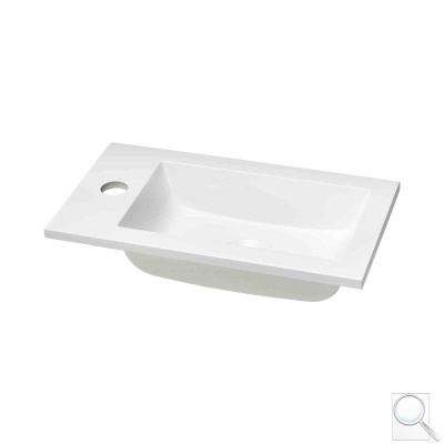 Nábytkové umývátko Naturel Verona 40x22 cm otvor pro baterii, bez přepadu VE4022. obr. 1