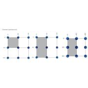 Teleskopický terč Alliq pod dlažbu 70-120 mm PEDall Classiq. &nbsp;