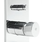 Vanová baterie SAT Evolution včetně podomítkového tělesa chrom lesk SATBSEVO215. obr. 4