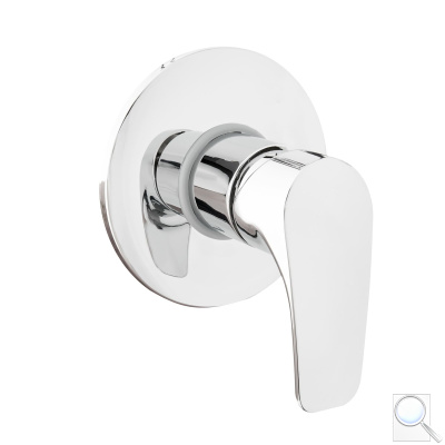 Sprchová baterie SAT SAT Project včetně podomítkového tělesa chrom lesk SATBSPRO210. obr. 1