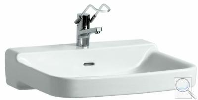 Bezbariérové umyvadlo Laufen Pro 65x55 cm otvor pro baterii uprostřed H8119530001041 obr. 1