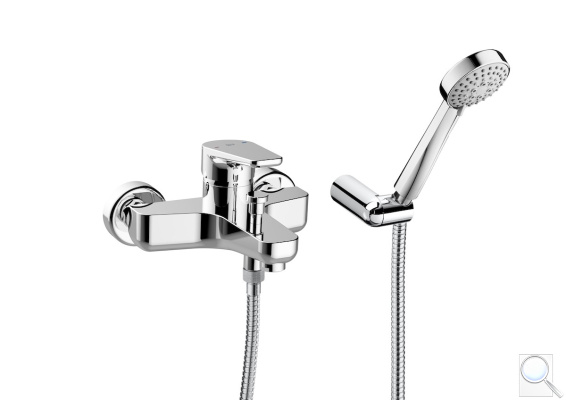 Vanová baterie Roca Anara se sprchovým setem 150 mm chrom A5A011BC0K. 