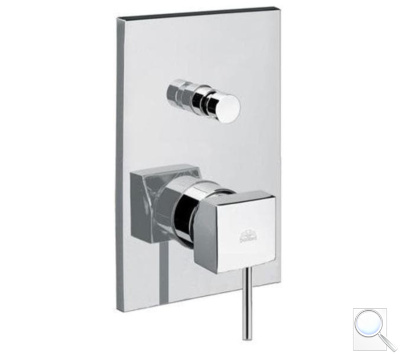 Vanová baterie Paffoni Level včetně podomítkového tělesa chrom LEA015CR. 