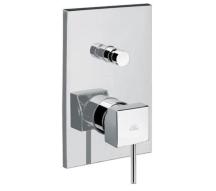 Vanová baterie Paffoni Level včetně podomítkového tělesa chrom LEA015CR