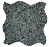 Kamenná mozaika Mosavit Mini pebbles negro