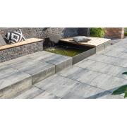 Venkovní betonová dlažba CSB LEGANTO. Povrch hladký - barva COLORMIX NOARBLANC