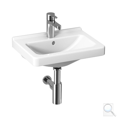 Umývátko Jika Cubito 45x34 cm otvor pro baterii uprostřed H8114220001041. 