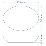 Mýdlenka Optima Daira bílá DAI39BI. obr. 4&nbsp;