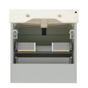 Koupelnová skříňka s umyvadlem Naturel Forli 60x45x46 cm šedá mat FORLI60GMUSAT. obr. 5