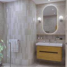 Koupelna Hermes béžová