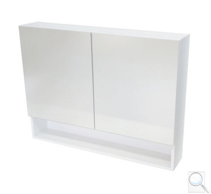 Zrcadlová skříňka Naturel Vario Dekor 90x68,6 cm lamino VARIOG90BI. 
