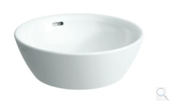 Umyvadlo na desku Laufen Pro 42x42 cm bez otvoru pro baterii H8129624001091. obr. 1