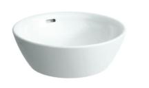 Umyvadlo na desku Laufen Pro 42x42 cm bez otvoru pro baterii H8129624001091