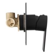 Sprchová baterie SAT B-Way včetně podomítkového tělesa černá matná SATBSBW210. obr. 3