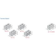Tvarovka štípaná dělitelná. KB 1-21